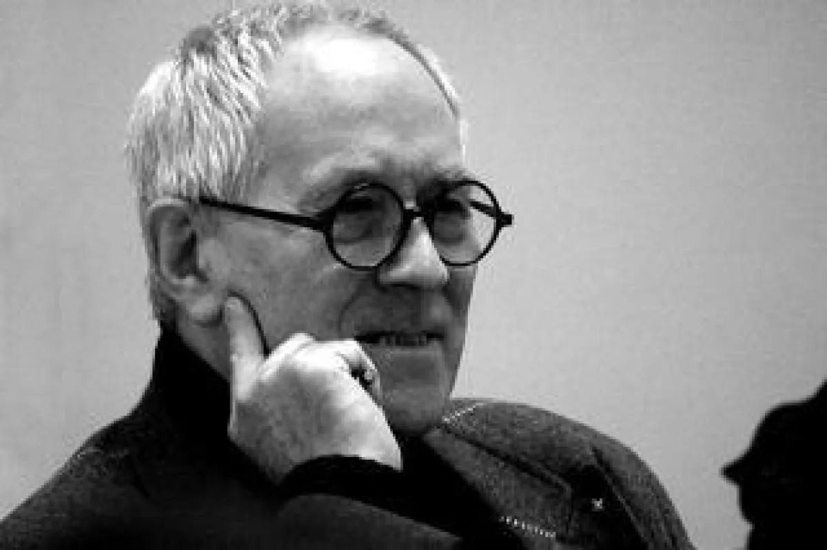 Wismarer Jahresausstellung DIA'10 mit Sir Peter Cook, Foto: Crabstudio London