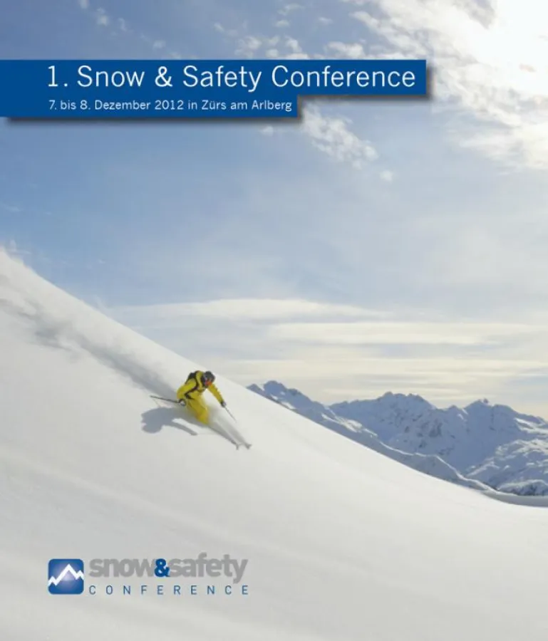ZENDOME auf der 1. Snow&Safety Conference 2012
