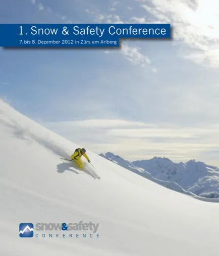 Bild: Erste Snow&Safety Conference – Rund ums Thema Sicherheit im Wintersport