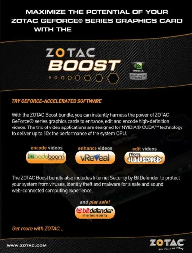 Bild: ZOTAC kündigt neues Software Bundle an