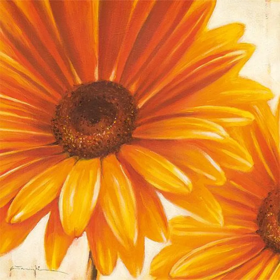 Motiv: „Shining Gerbera“, Künstler: A. Warminski