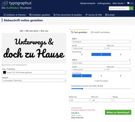 Bild: Viele Wege führen nach Rom: Typographus startet neuen Folientext-Generator