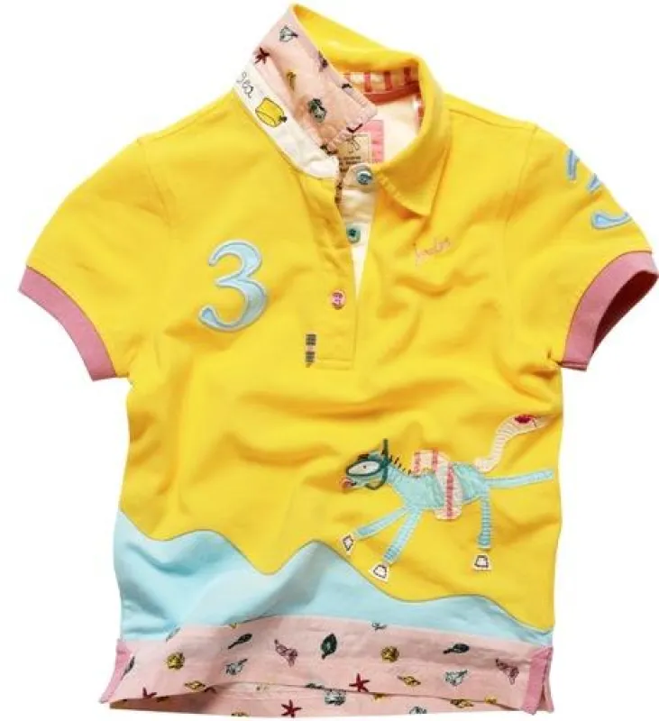 Farbenfrohes Poloshirt von Joules