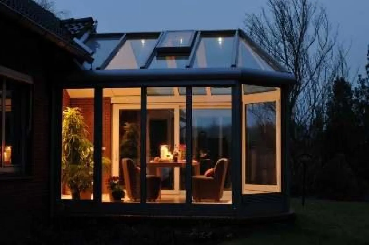 Durch einen Wintergarten wird die eigene Immobilie aufgewertet