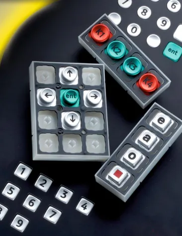 Design-Flexibilität mit Tastatur in Flachbauweise Bild: Design-Flexibilität mit Tastatur in Flachbauweise