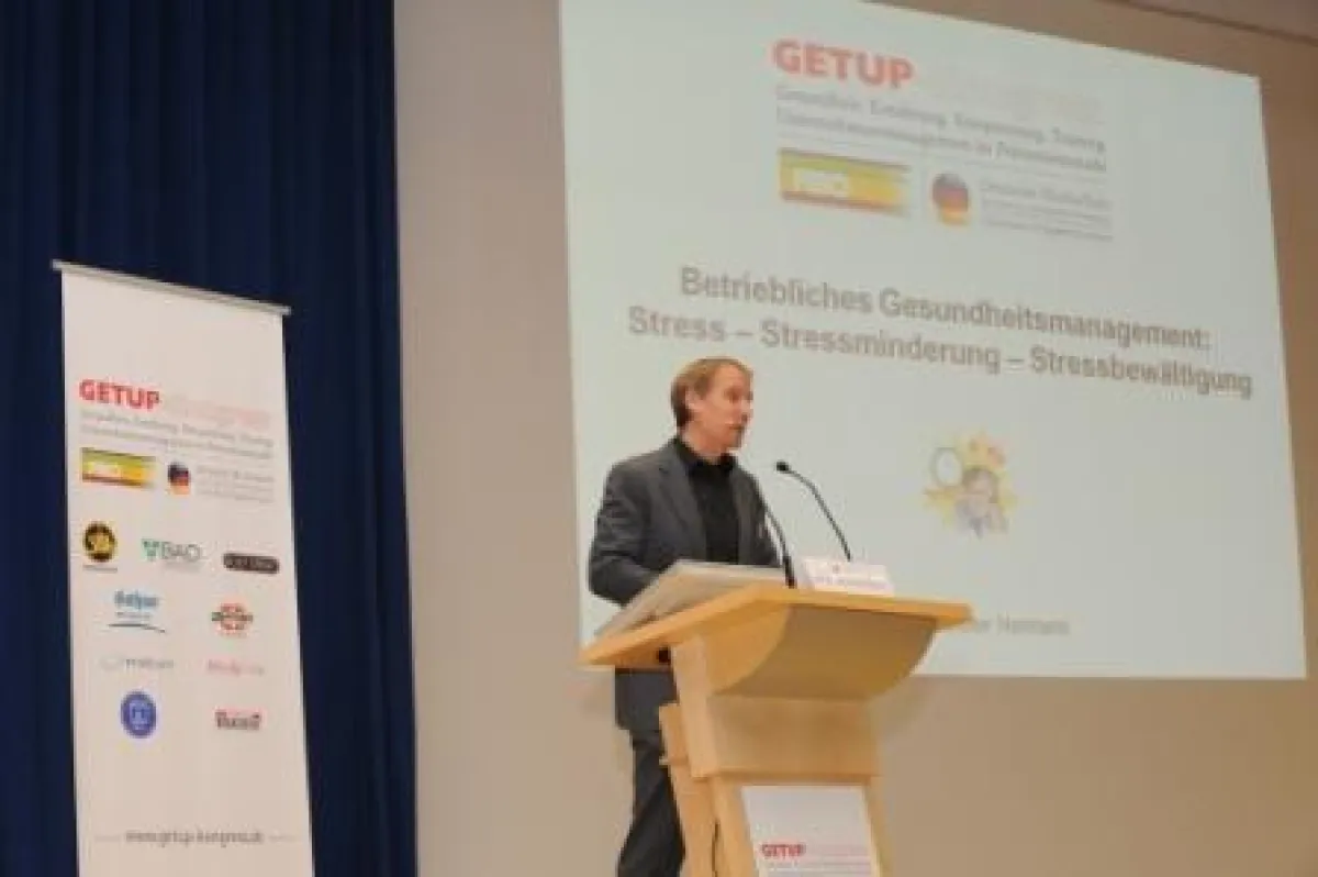 Offener Fachkongress mit Hauptthema betriebliches Gesundheitsmanagement