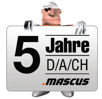 Mascus feiert mit attraktiven Jubiläumsangeboten 5-jähriges Bestehen in der DACH Region Bild: Mascus feiert mit attraktiven Jubiläumsangeboten 5-jähriges Bestehen in der DACH Region