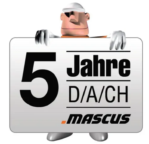 Bild: Mascus feiert mit attraktiven Jubiläumsangeboten 5-jähriges Bestehen in der DACH Region