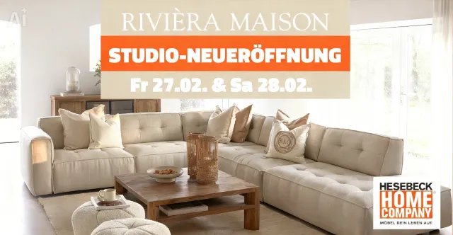Neues Riviera Maison Studio eröffnet Bild: Neues Riviera Maison Studio eröffnet