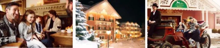 XXL-Adventskalender, winterliche Kutschfahrten und Gala-Nacht: Weihnachtszeit im Cavallino Bianco Bild: XXL-Adventskalender, winterliche Kutschfahrten und Gala-Nacht: Weihnachtszeit im Cavallino Bianco