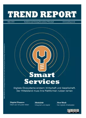 Bild: Digitale Ausgabe TREND REPORT "Smart Services"