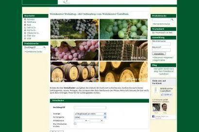 Weinkontor Castellum jetzt mit Online-Shop Bild: Weinkontor Castellum jetzt mit Online-Shop