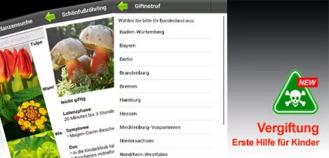 Bild: Neu: Ratgeber-App "Vergiftung - Erste Hilfe für Kinder"! – bei Vergiftungsverdacht schnell und richtig handeln