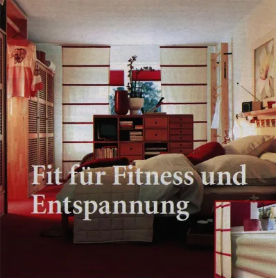 Bild: Fit für Fitness und Entspannung – Bei ‚Laura wohnen kreativ’ wird das Schlafzimmer zur Energietankstelle