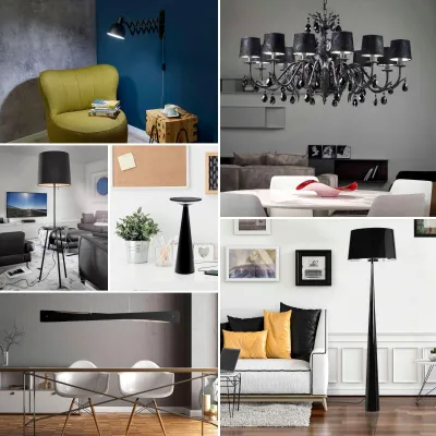 Bild: Lichtdesigns im All-Black-Look – Lampenwelt.de präsentiert Lichtideen in sattem Schwarz
