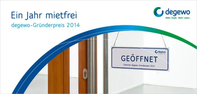 degewo-Gründerpreis auf der deGUT Bild: degewo-Gründerpreis auf der deGUT