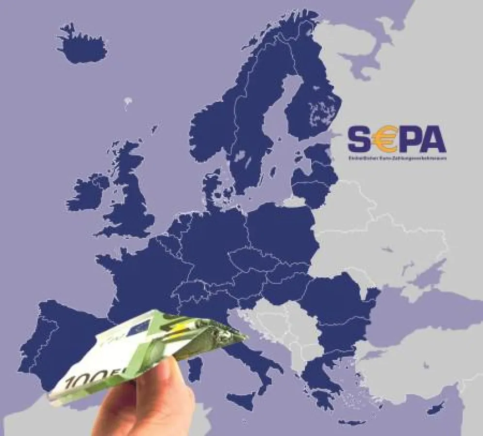 SEPA vereinfacht grenzüberschreitende Zahlungen (Montage mit Foto v. Michael Staudinger/pixelio.de)