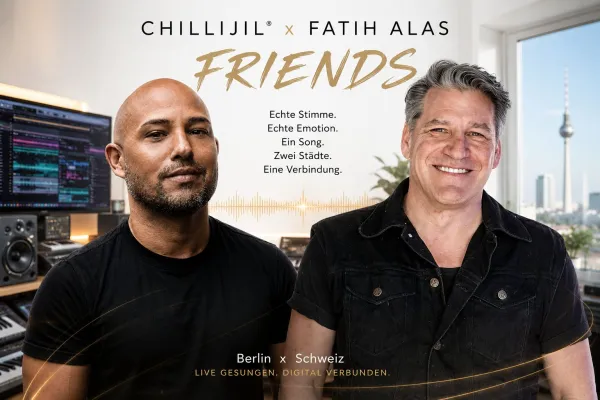 Bild: Vom Corona-Projekt zur echten Künstler-Kollaboration: CHILLIJIL® veröffentlicht „Friends“ mit Fatih Alas