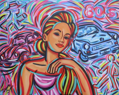 Bild: „Broken Wall 89´“ – Geschichte in Pop-Art