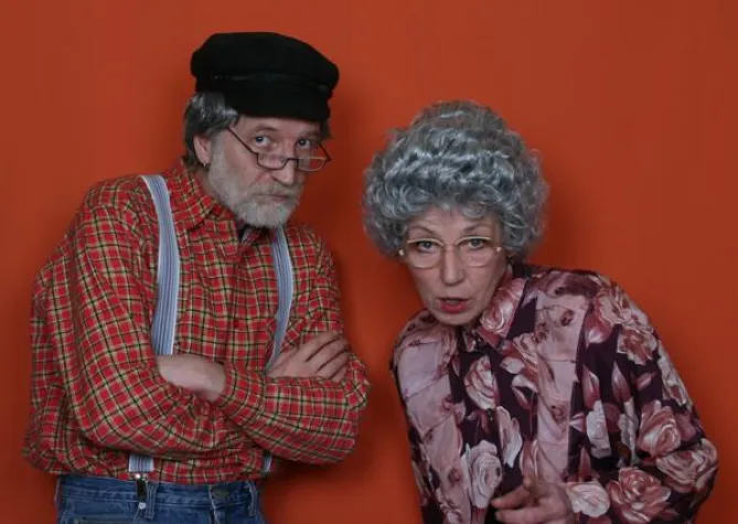 Bild: Johann und Sophie- Backstage