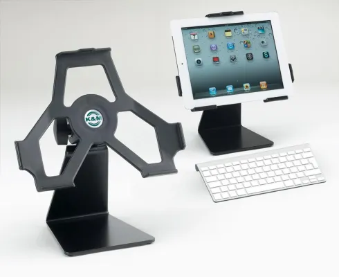 Bild: iPad-Tischstativ von König & Meyer