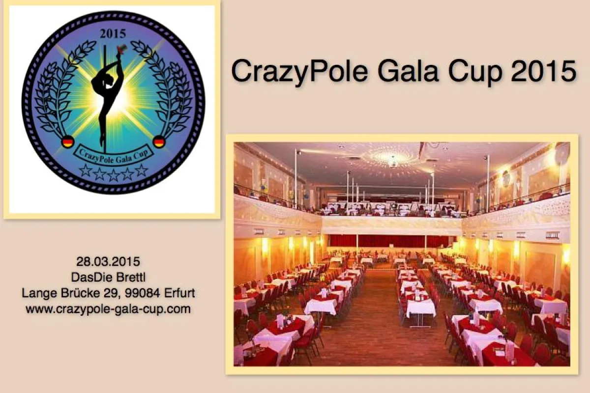 Die neue Bühne für den CrazyPole Gala Cup