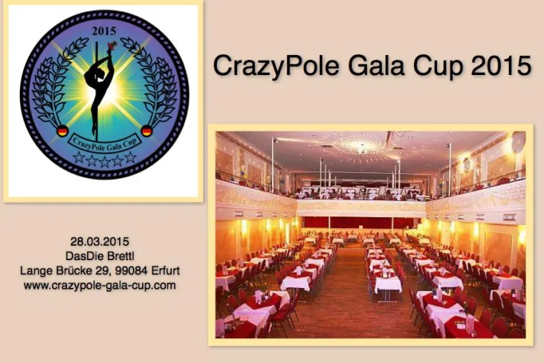 Bild: CrazyPole Gala Cup 2015 – Wettkampf und Galaabend in einem