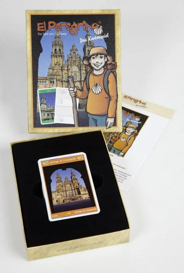 Die Faszination des Pilgerns liegt auf der Hand - beim Kartenspiel El Peregrino!
