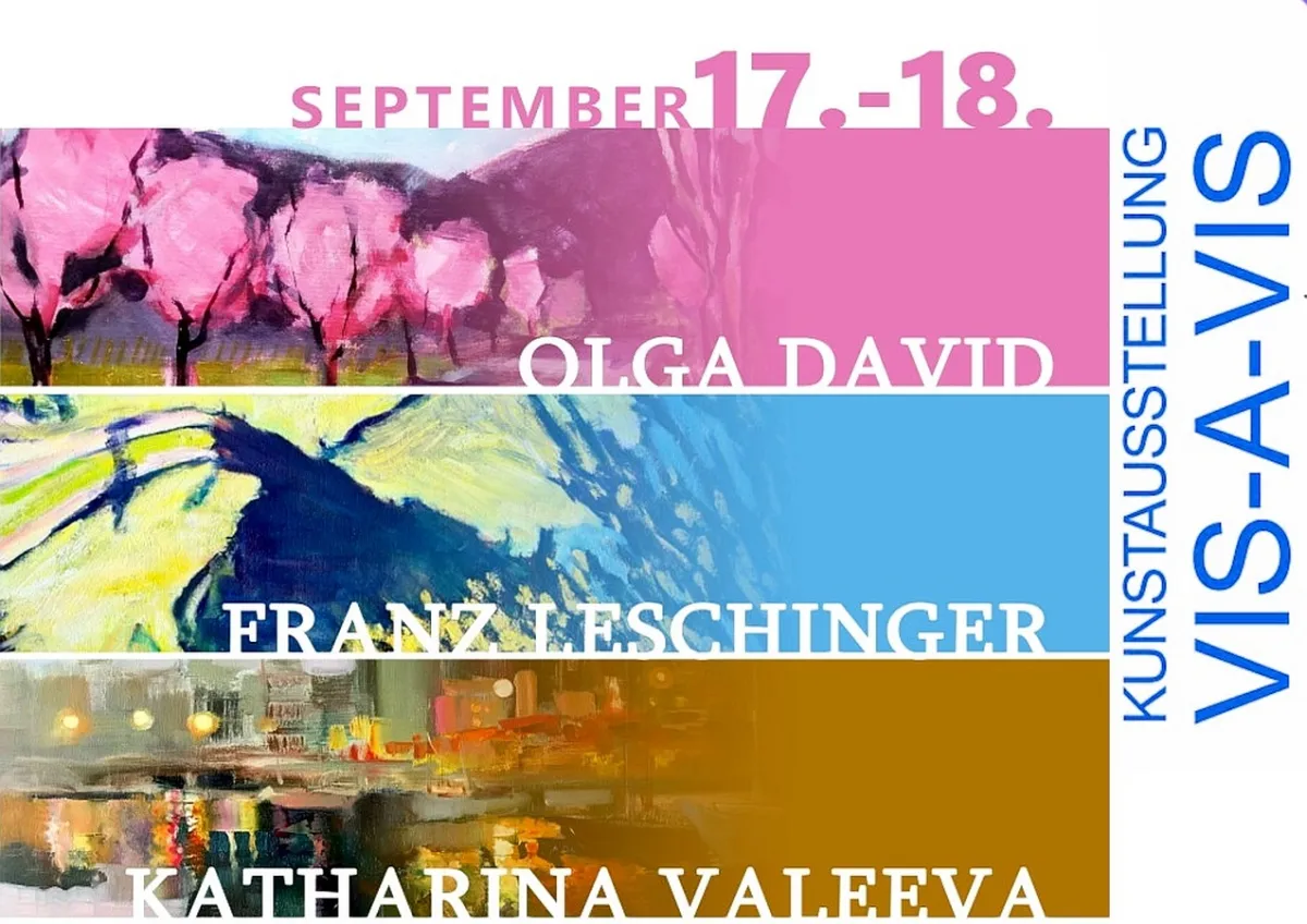 Vis-a-vis unter freiem Himmel (© Kunst Olga David)