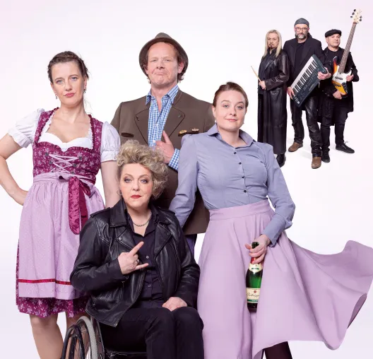 Bild: 60 Jahre academixer: Jubiläums-Ensembleabend am 10. September 2026 im Keller der Kupfergasse