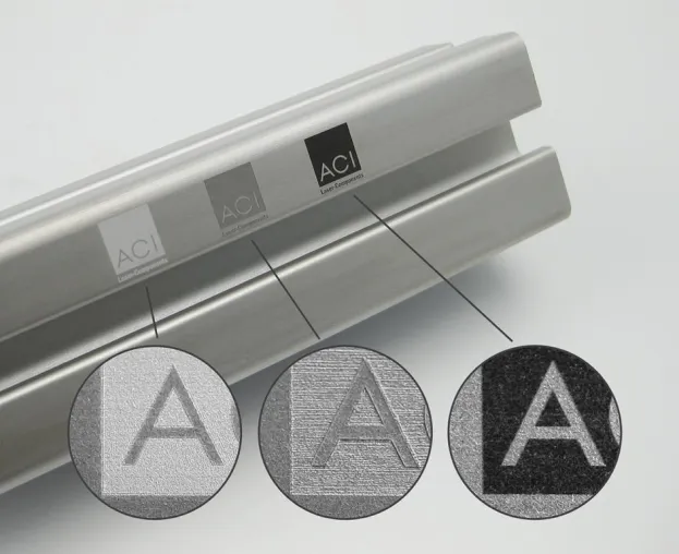 Bild: NEU: Schwarzbeschriftung auf Aluminium mit Laser