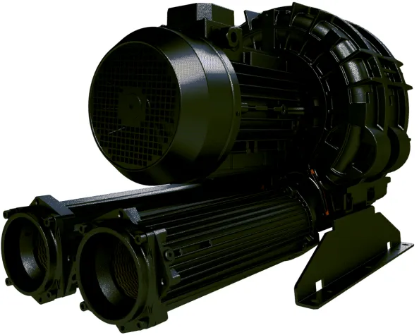 Bild: Maximale Effizienz: SK06MS-2,2-3ph Seitenkanalverdichter