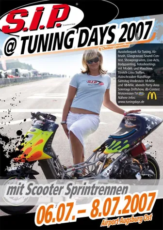 Bild: Motorroller Sprintmeeting - Tuningdays Augsburg 2007