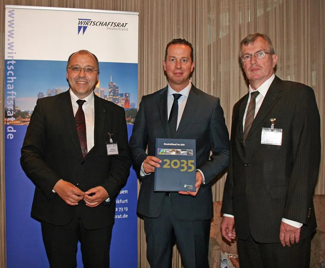 Florian Rentsch, Fraktionsvorsitzender der Hessen-FDP zu Besuch beim Wirtschaftsrat Main-Kinzig