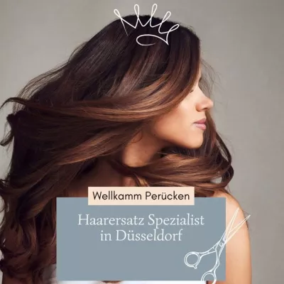 Neue Perücken-Modelle 2025 und frisch renoviertes Atelier bei Wellkamm in Düsseldorf Bild: Neue Perücken-Modelle 2025 und frisch renoviertes Atelier bei Wellkamm in Düsseldorf