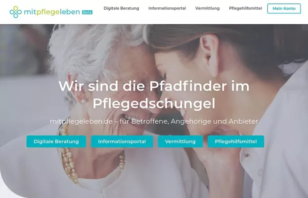 Bild: mitpflegeleben.de macht altersgerechte Immobilien und Senioren-WGs sichtbarer