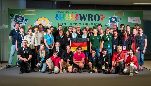 Bild: Erfolgreiche Teilnahme deutscher Teams beim WRO Open European Championship 2025 in Slowenien