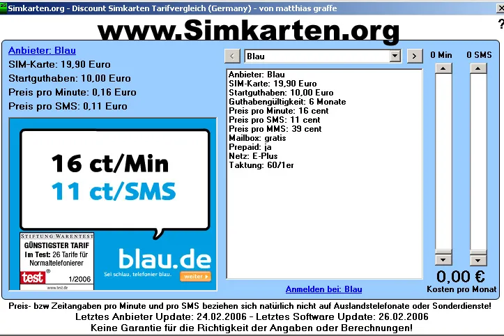 Bild: Simples Programm bietet Prepaid-Nutzern volle Kostenkontrolle