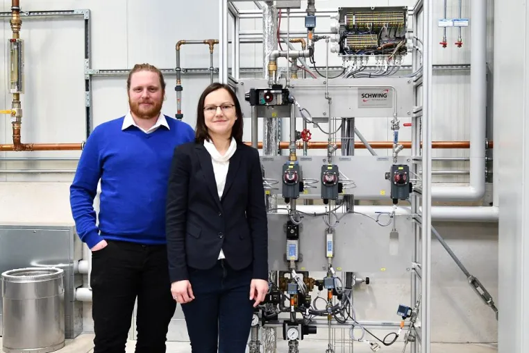 Bild: SCHWING Technologies mit neuesten Anwendungen und Versuchsanlagen auf POWTECH 2019