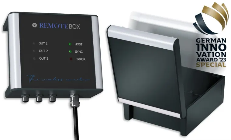 Bild: German Innovation Award für aluDOOR Aluminiumgehäuse von Rolec 