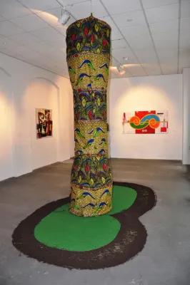 Bild: “Transfigural Creativity” Interaktive Installation/Performance - David Amaechi Dibiah