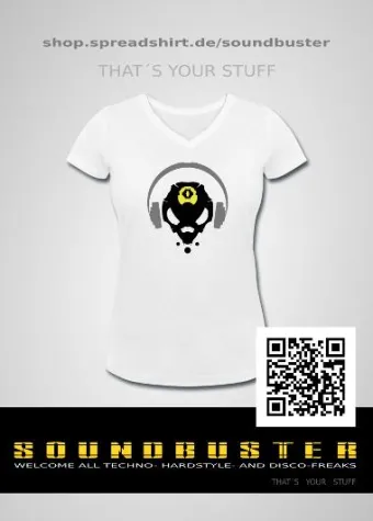 SOUNDBUSTER - Shirts für Musik- und Disco-Freaks Bild: SOUNDBUSTER - Shirts für Musik- und Disco-Freaks