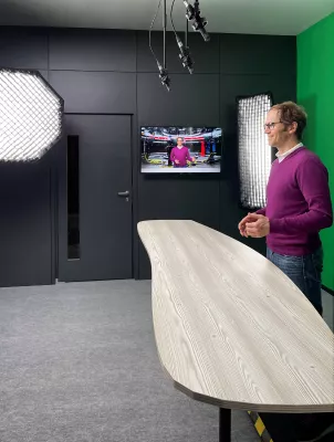 Bild: TV-Qualität: Broadcast-Spezialist Cheeese eröffnet Greenscreen-Studio bei Stuttgart