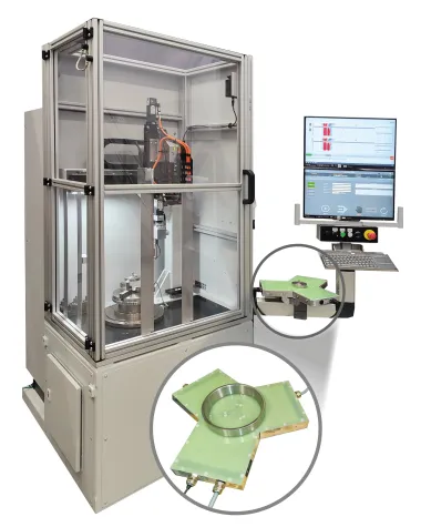 EFFIZIENTE ENTMAGNETISIERUNG VON WÄLZLAGERRINGEN MIT INNOVATIVEM ROTATIONSFELD-SPULENSYSTEM Bild: EFFIZIENTE ENTMAGNETISIERUNG VON WÄLZLAGERRINGEN MIT INNOVATIVEM ROTATIONSFELD-SPULENSYSTEM
