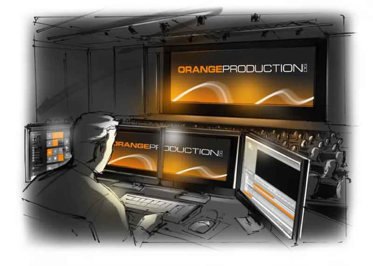 Einsatz von Medienserver-Systemen bei ORANGE PRODUCTION DG (Illustration: ORANGE PRODUCTION DG)