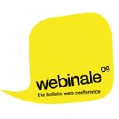 Bild: webinale 09 - the holistic web conference