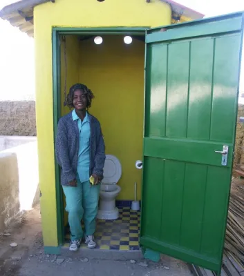 Bild: 19.11. Welttag der Toilette - SODI baut 600 Trockentoiletten in Namibia