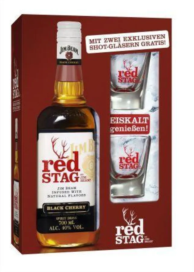 red STAG by Jim Beam Geschenkverpackung