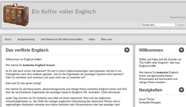 Bild: Kostenlos Englisch lernen