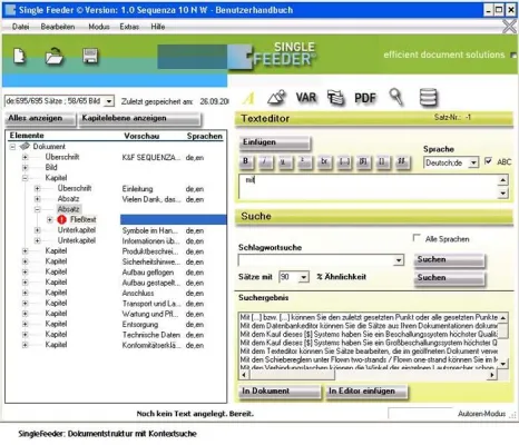 Bild: Mit SingleFeeder die Finanzkrise überspringen und Dokumentationskosten senken